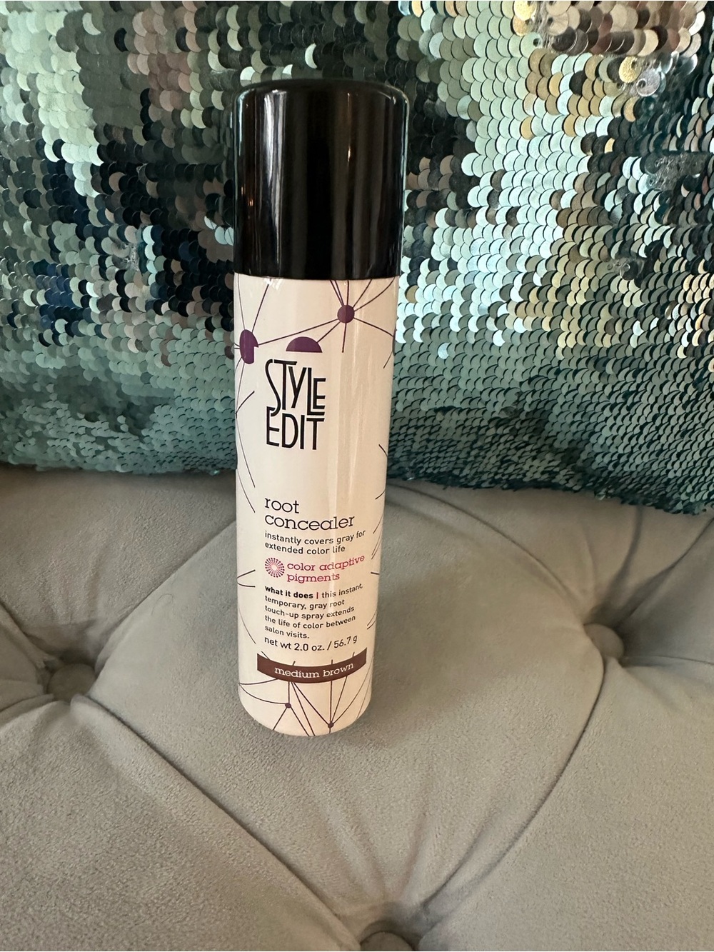 Root Concealer Spray - MEDIUM BROWN